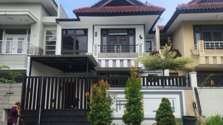 TerMURAH Rumah Villa Bukit Mas Lantai MARMER + FURNISH - Dekat Akses Tol, Row Jalan LUAS