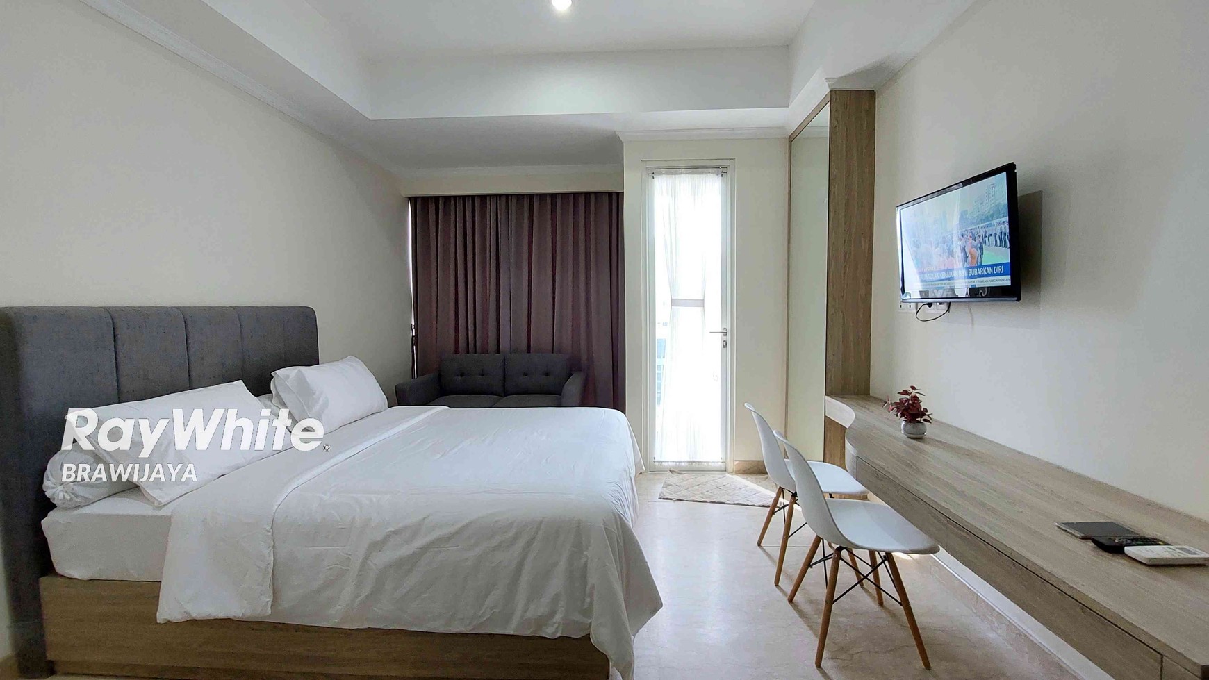 APARTEMEN MENTENG PARK, TOWER SAPHIRE, UNIT STUDIO, SIAP HUNI, FURNISHED