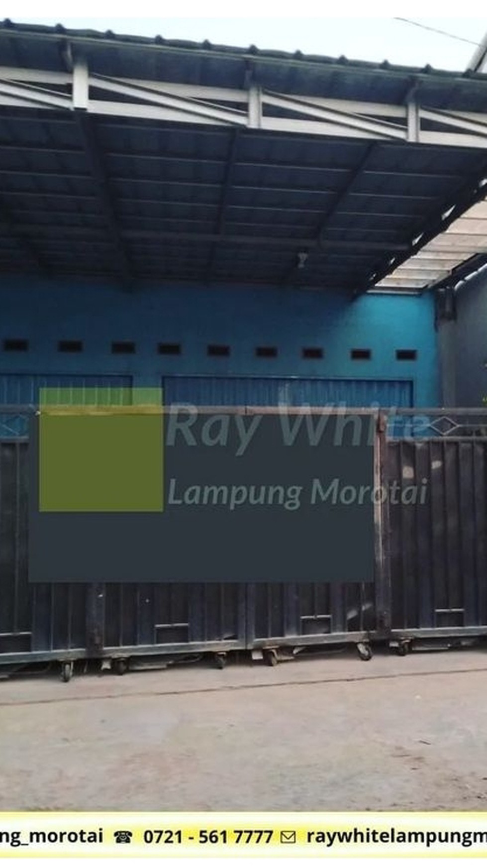 Disewakan Ruko 2 pintu lokasi tanjung senang Bandar lampung