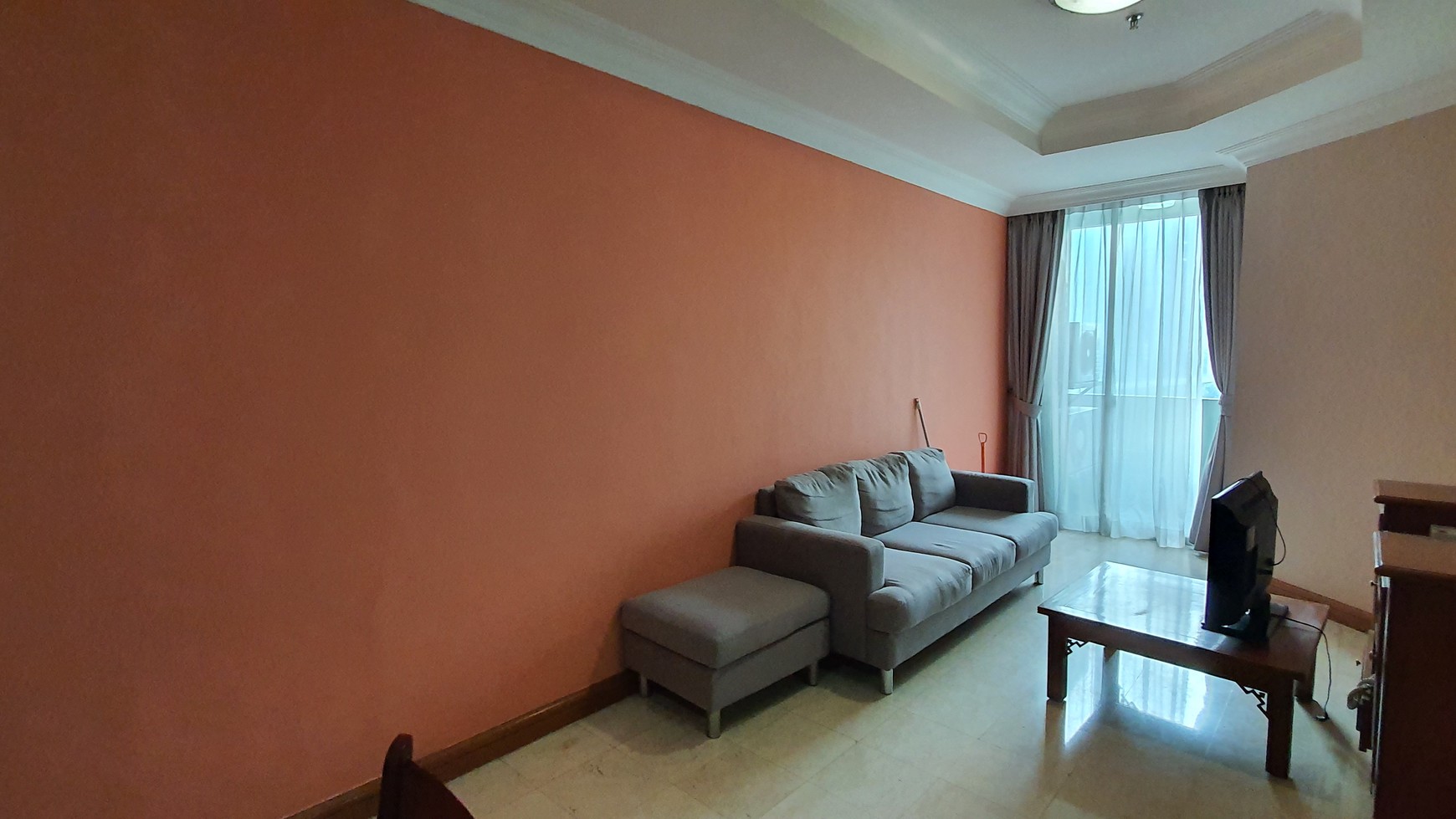 Apartemen type 1 Bedroom siap huni di Jakarta Selatan.