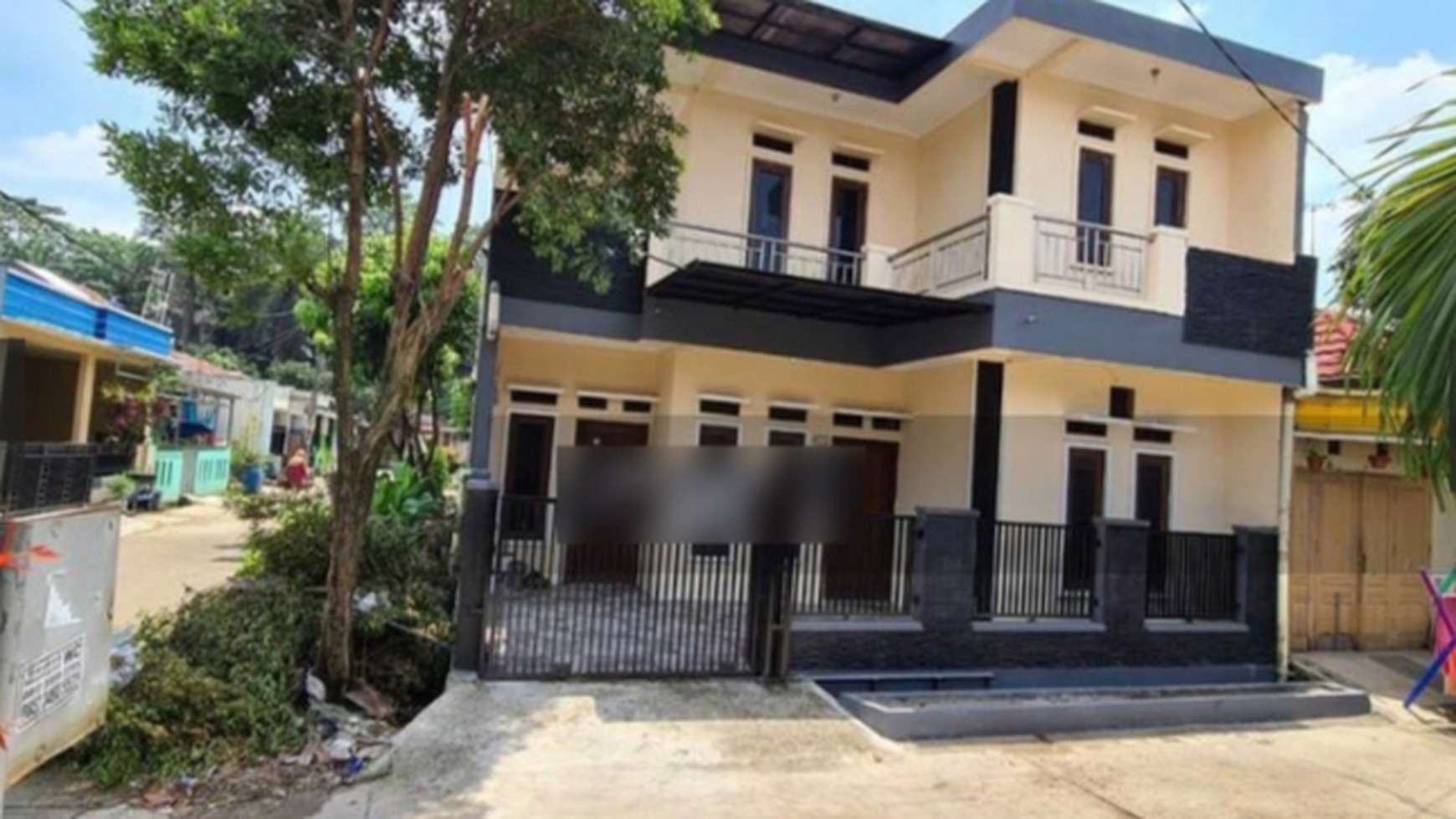 Rumah 2 lantai di perumahan pesona vista mekarsari cileungsi bogor