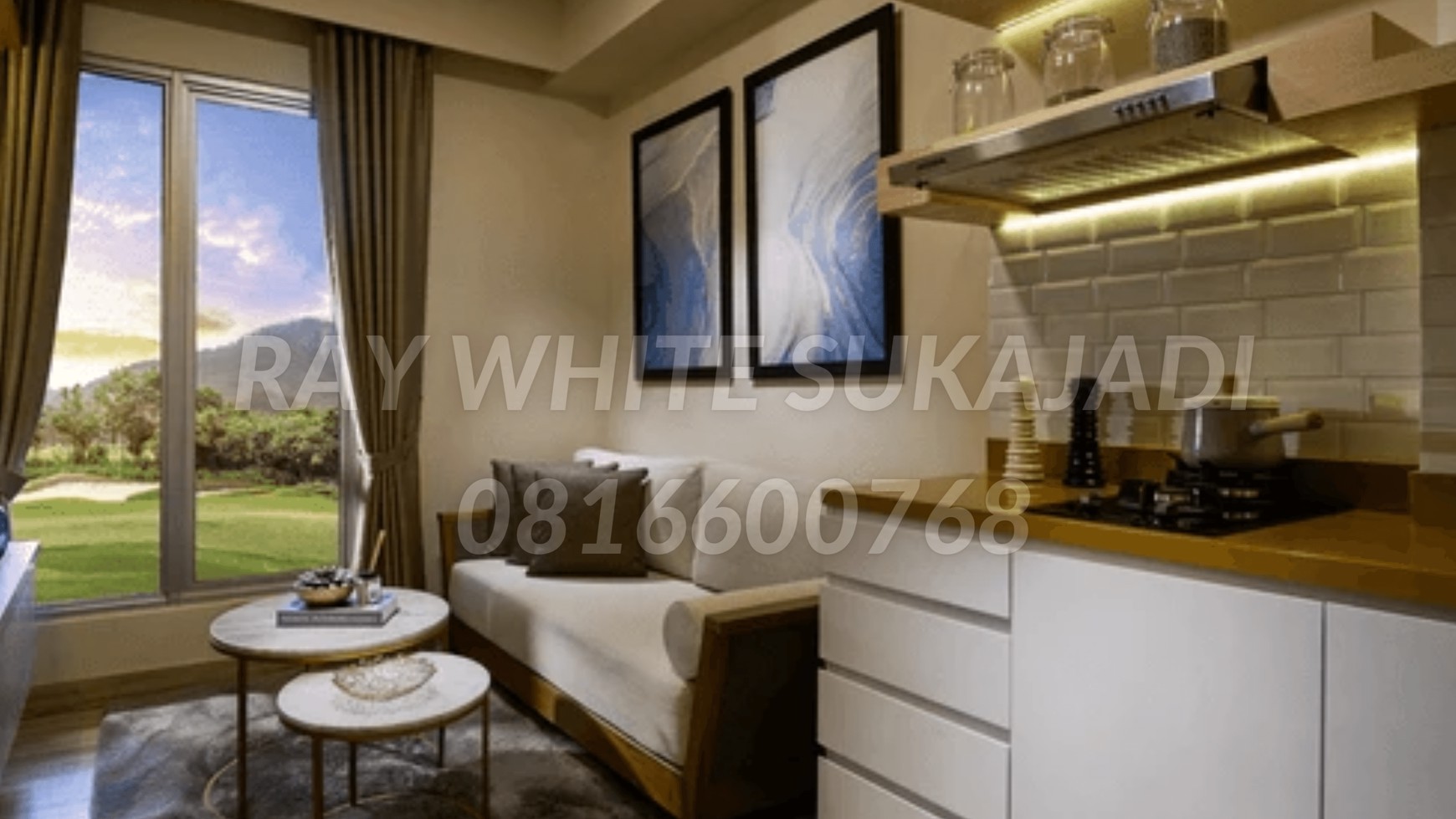 DIJUAL/DISEWAKAN APARTMENT DI GOLF VIEW CIBUBUR