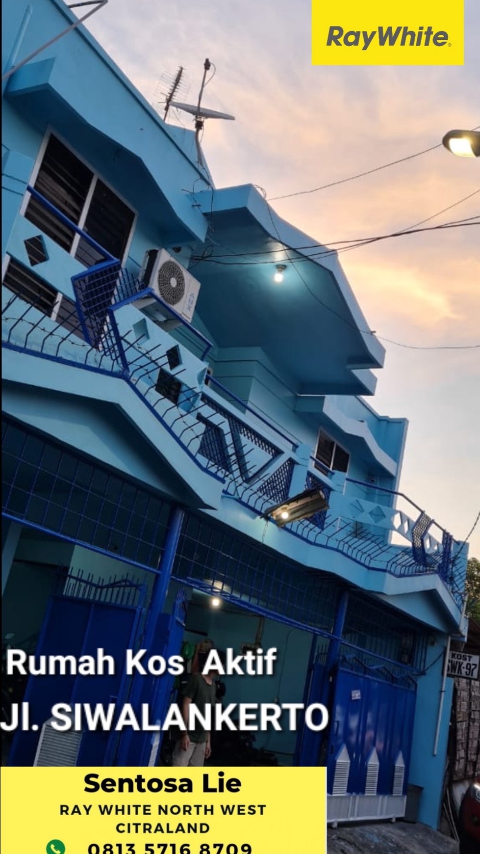 Dijual Rumah Kos di Siwalankerto Petra SPESIAL 27 K.Tidur - TerMURAH - Jual Cepat