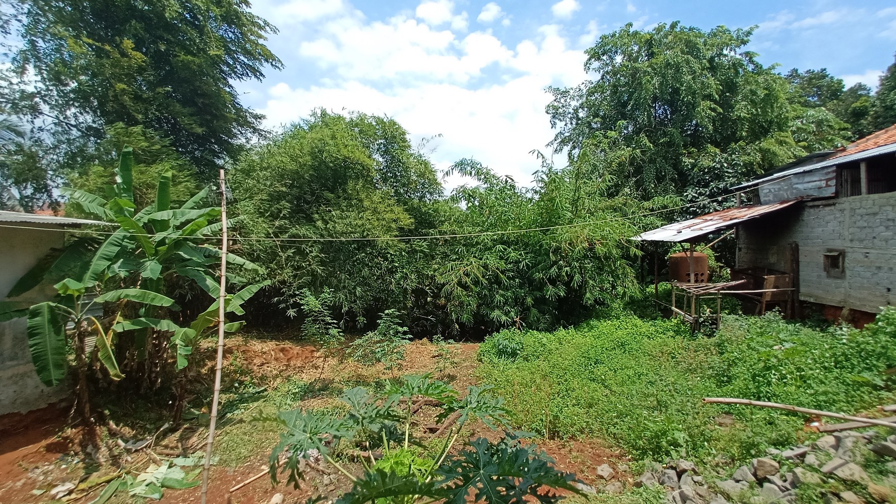 Super Murah bangunan dan tanah bekas Pabrik Tahu di Tapos Cimanggis