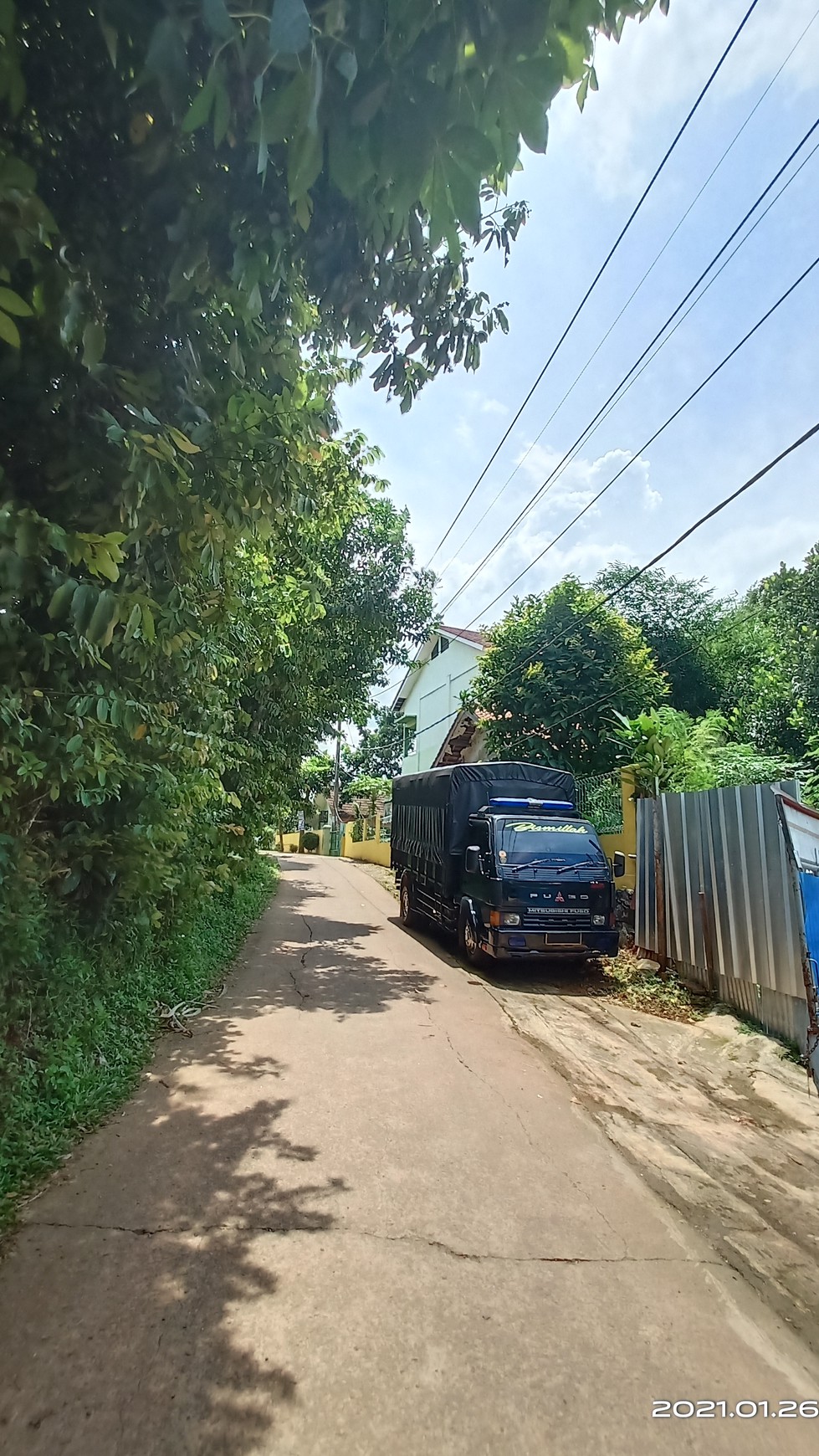 Super Murah bangunan dan tanah bekas Pabrik Tahu di Tapos Cimanggis