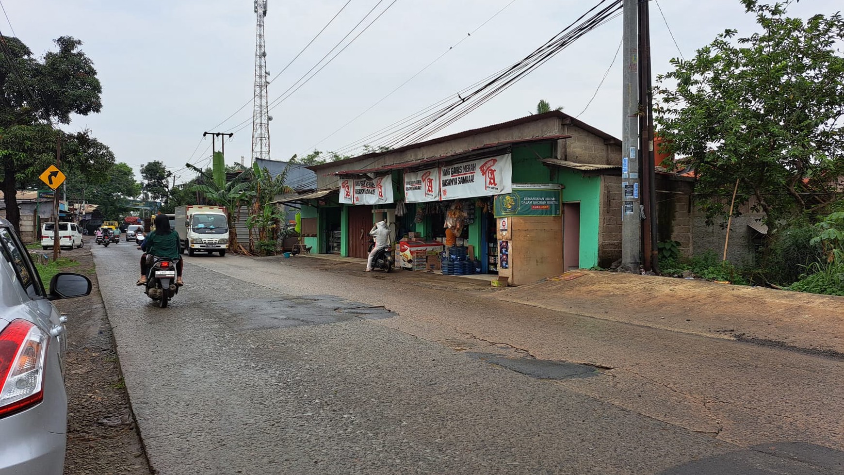 Dijual Kavling Pinggir Jalan Utama, Jl Raya Cisauk Legok, Tangerang