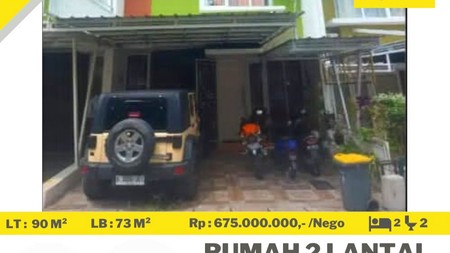 Rumah  2  Lantai  Springhill  Dijual Cepat