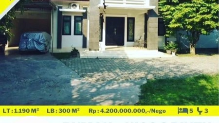 Rumah Airan Raya Bonus Kios 3 Pintu Dijual Cepat