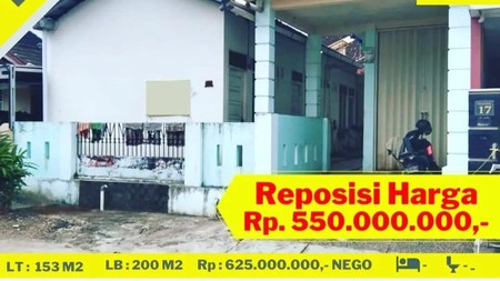 Rumah  Plus Kos-Kosan Perum way Kandis  Dijual Cepat