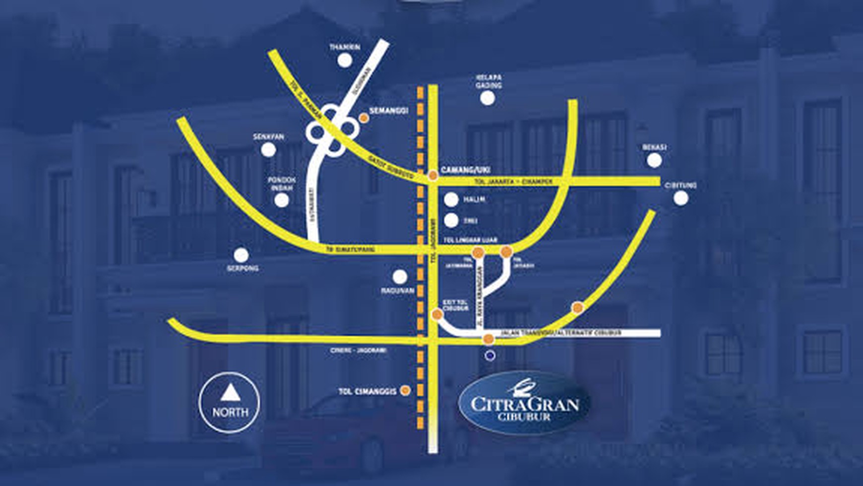 TANAH KAVLING HOEK DI CLUSTER NYAMAN ASRI DI CITRAGRAND CIBUBUR 