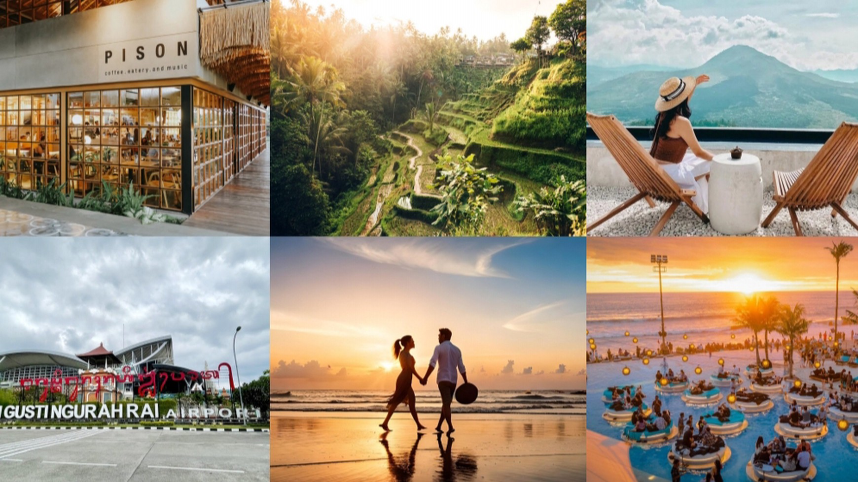 Natural Villa in Ubud Bali with views of rice fields