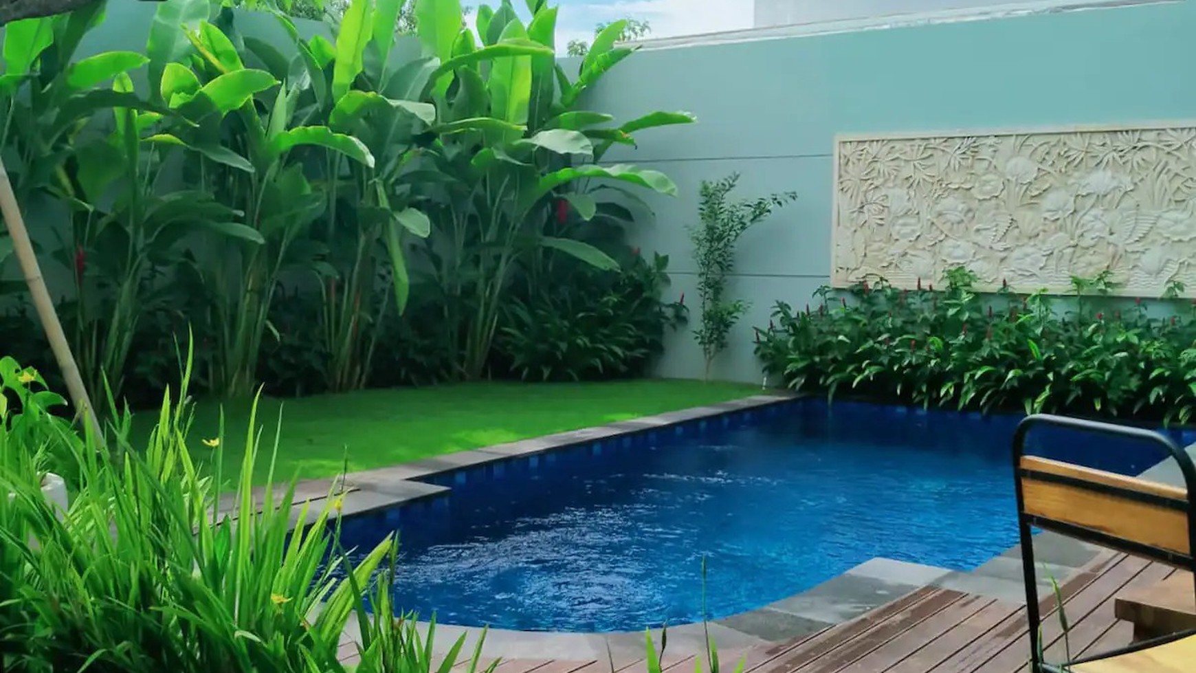 Villa modern, cantik dan siap huni cocok untuk invest dan huni di Jimbaran Bali.