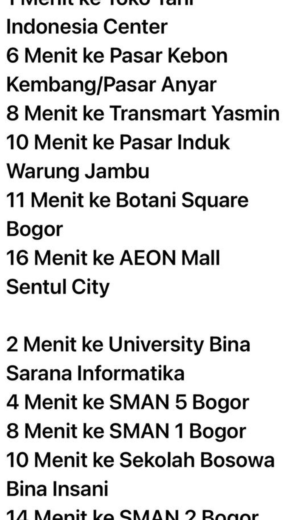 Rumah dengan halaman luas, kondisi terawat dan siap huni di Cimanggu, Bogor