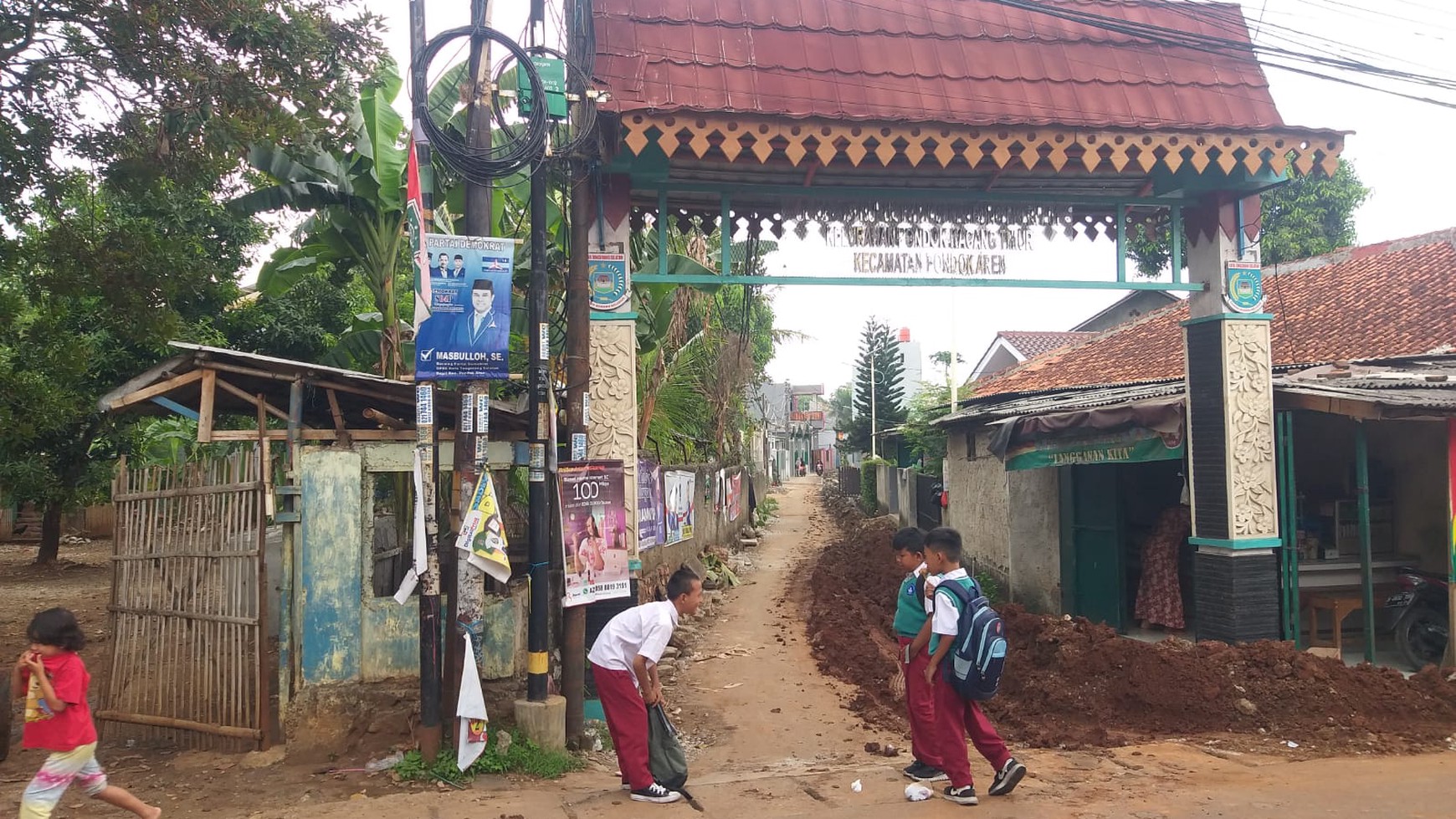 Kavling Strategis Pinggir jalan besar di Jurang mangu, Pondok Aren