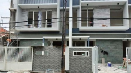 Rumah Manyar Tirtomoyo - Surabaya Timur - New Baru Scandinavian Modern SPESIAL Row Jalan RAYA KEMBAR dekat Sekolah Petra Manyar