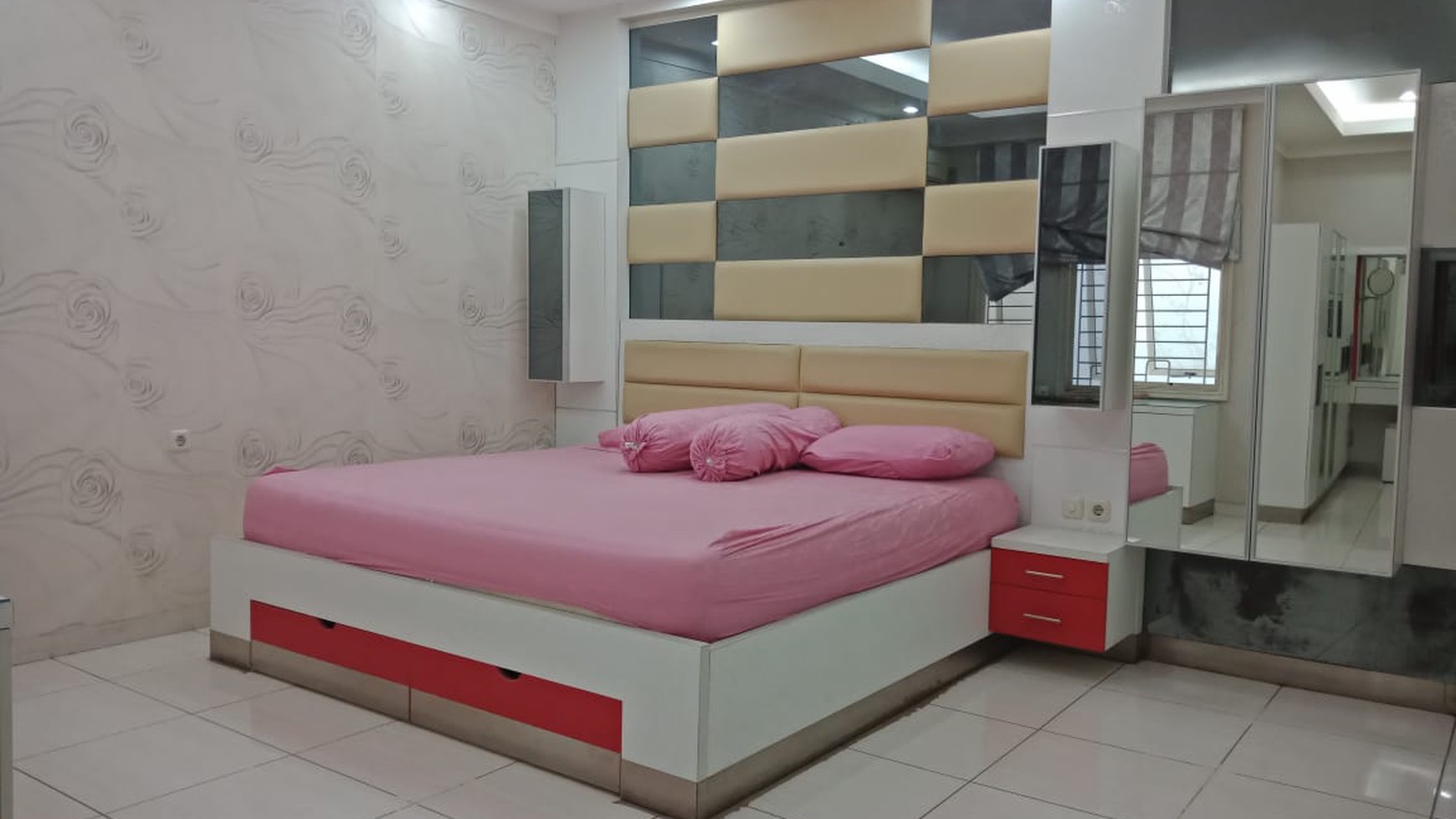 Rumah furnished di Sutera Palma dekat kampus Binus 