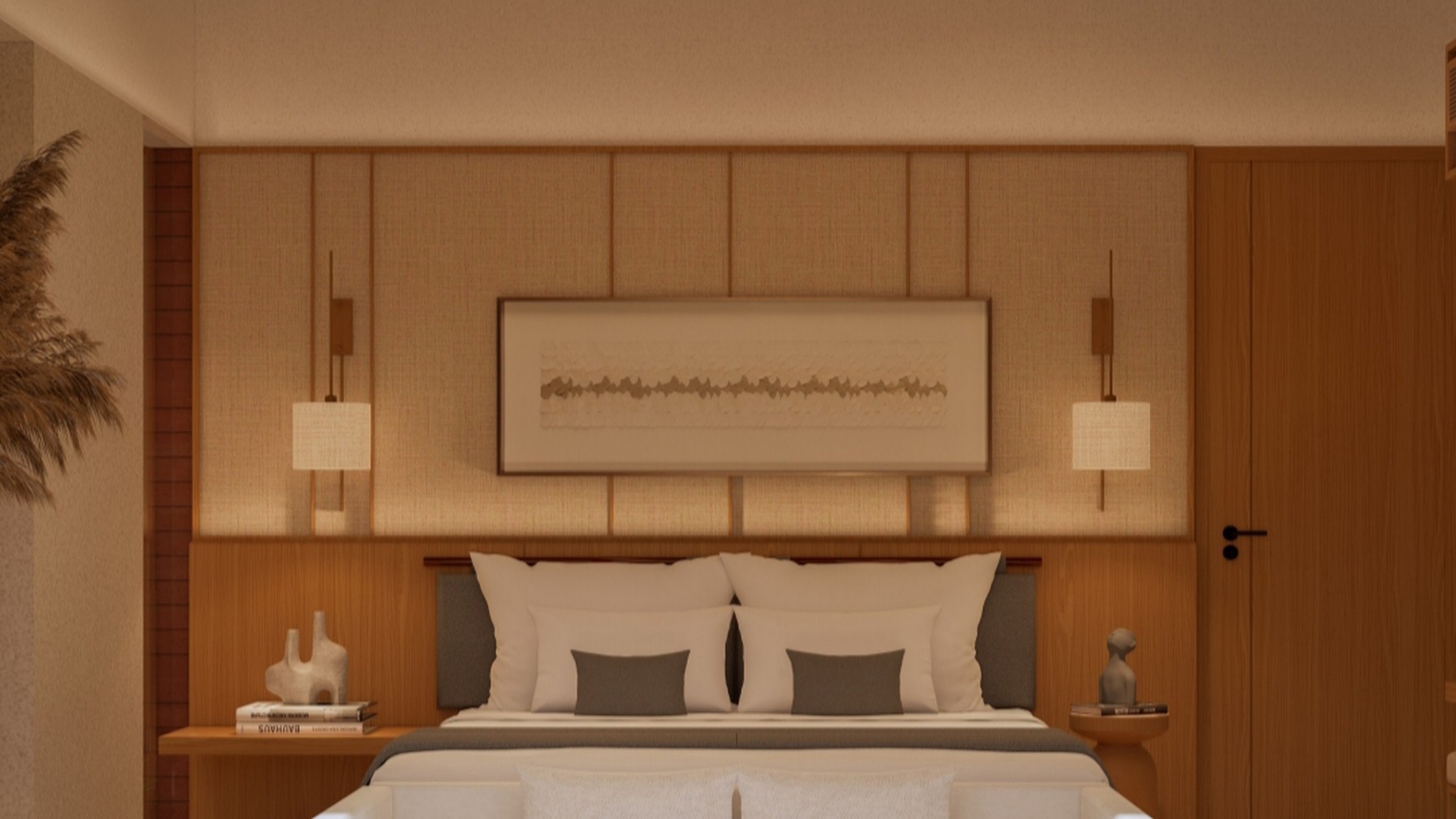 Natural Villa in Ubud Bali with views of rice fields