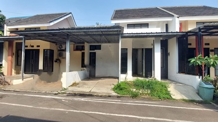Rumah minimalis, dalam cluster dan bebas banjir di Jurang Mangu