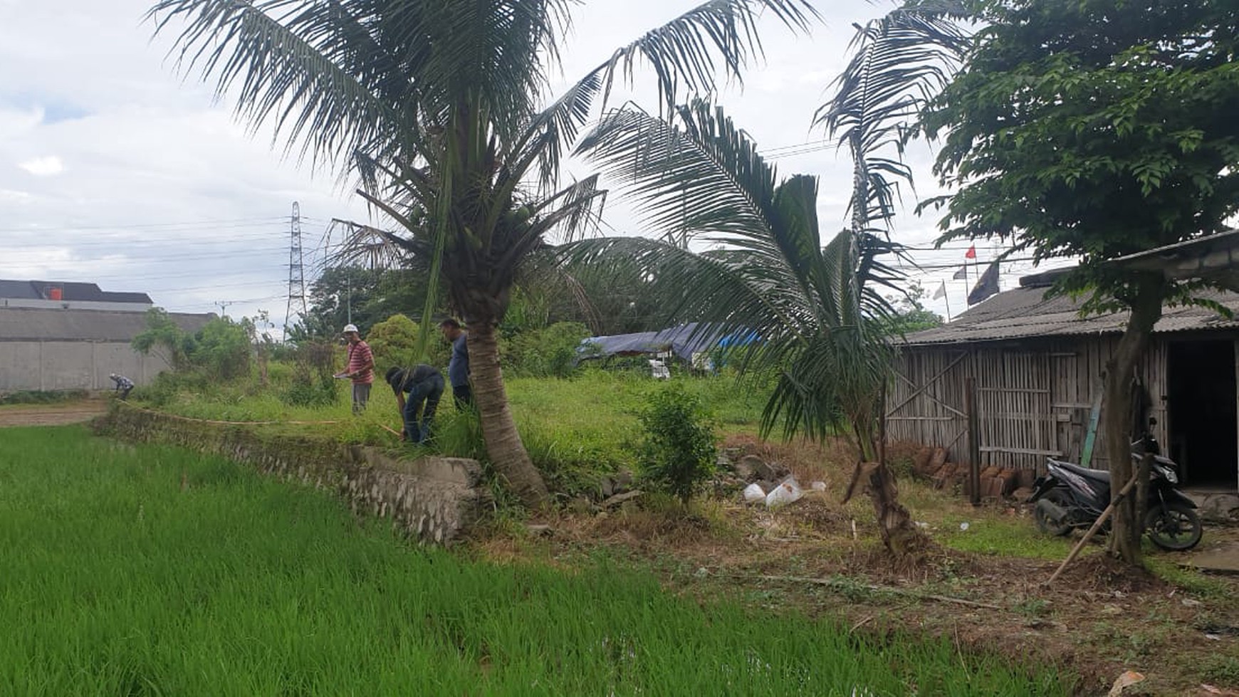 DISEWAKAN KAVLING JALAN RAYA KRESEK BALARAJA