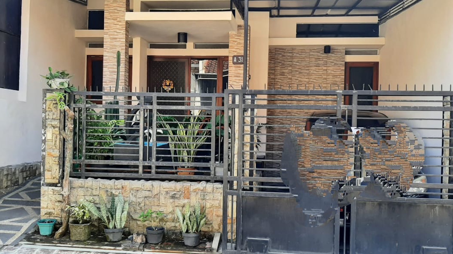 rumah full furnish siap huni panadan wangi blimbing kota malang