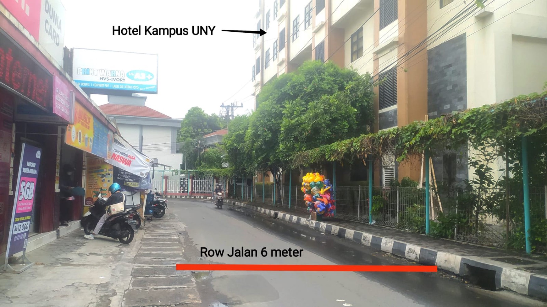 Tanah Bonus Ruang Usaha dan Bangunan Lokasi Strategis Dekat UNY 