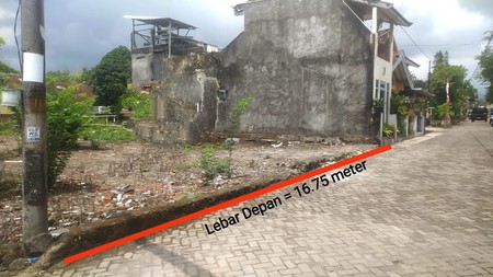 Tanah Pekarangan Luas 748 Meter Persegi Lokasi Ngaglik Sleman 