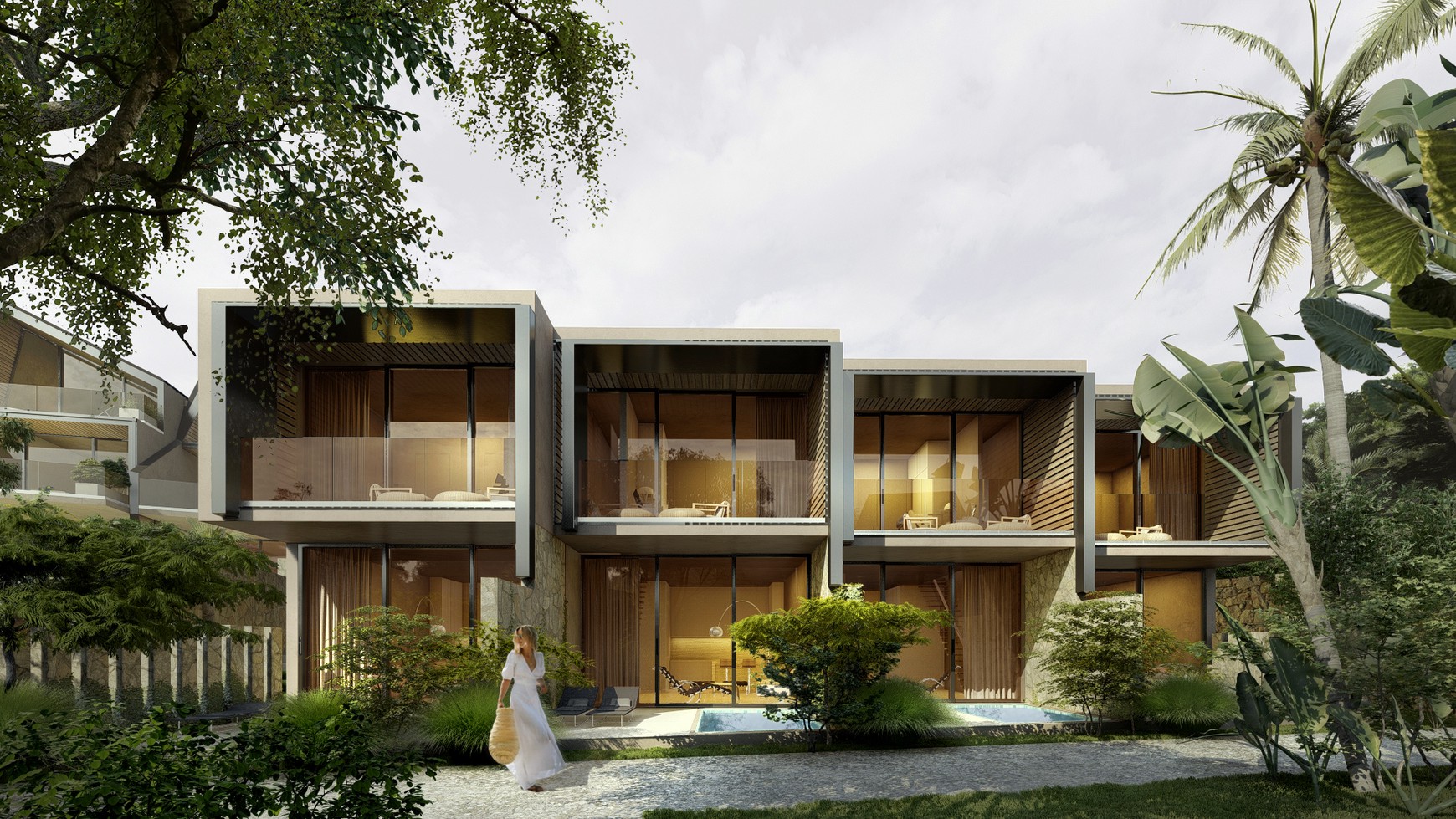 For Sale Freehold - Brand new modern villa complex  1 - 3  bedrooms near Balangan beach 