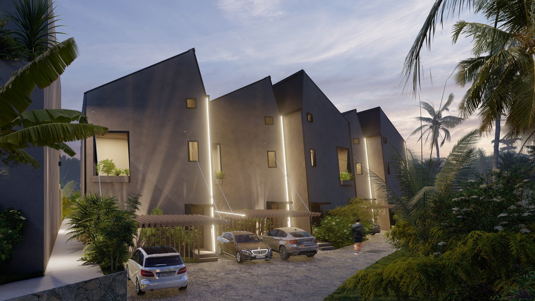 For Sale Freehold - Brand new modern villa complex  1 - 3  bedrooms near Balangan beach 