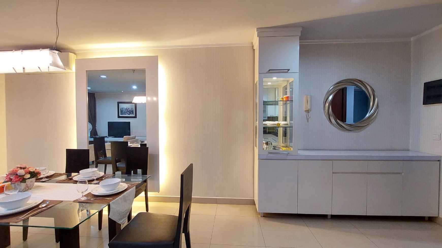 Disewakan Apartemen Sahid Sudirman Residence, Full Furnished, 2Bedrooms