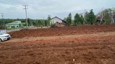 Dijual Tanah Luas 1152 m2 di Pinggir Jalan Raya Kotabumi Selatan