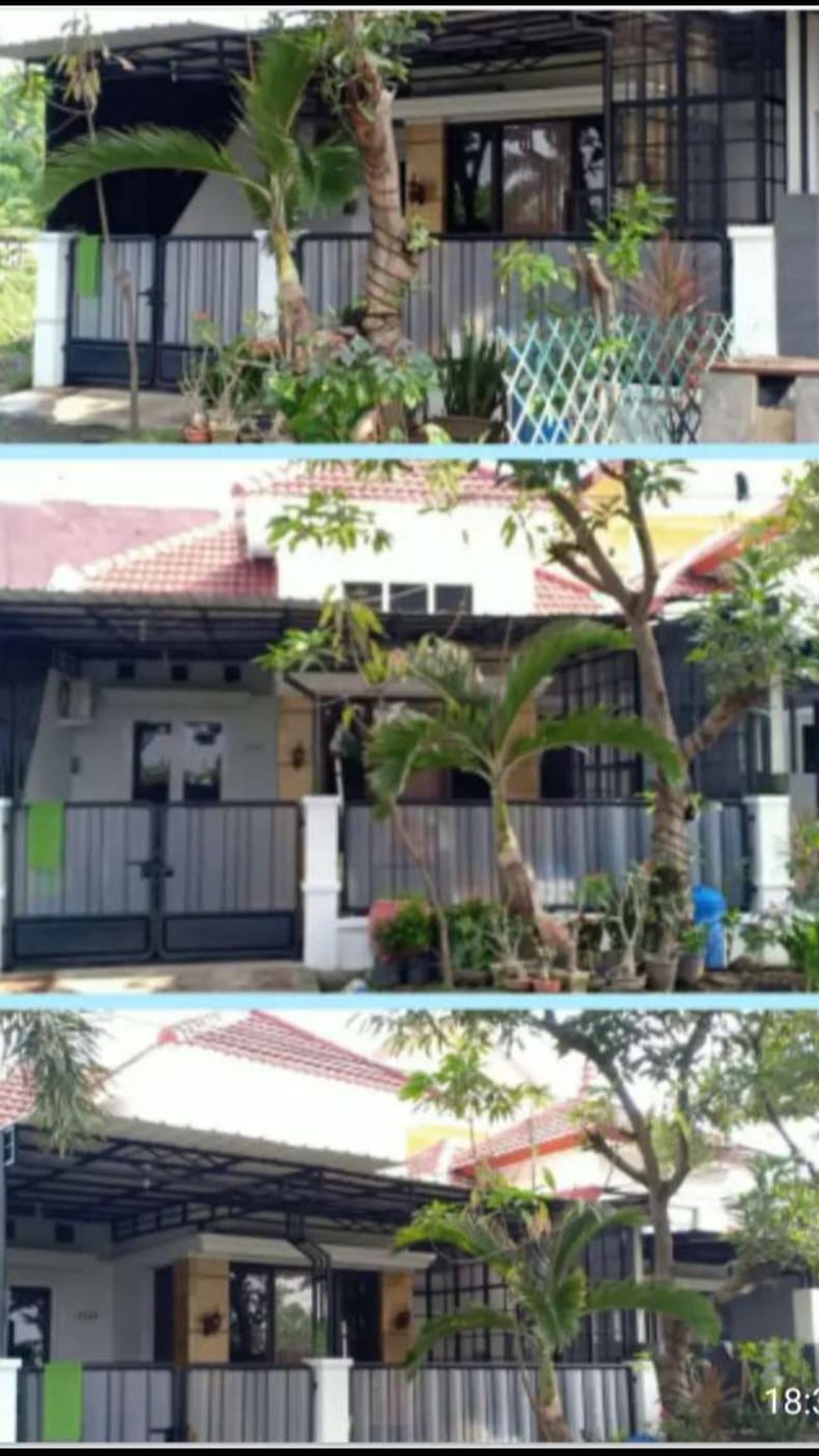 1581. Dijual Rumah Jl. Semangka Pondok Tjandra Waru Sidoarjo 