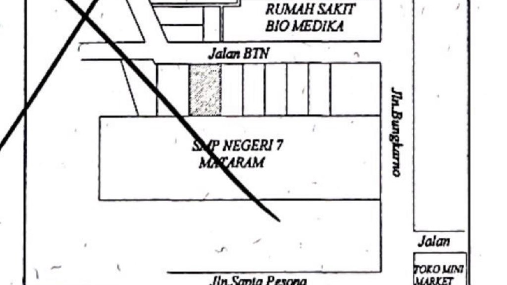 1569. Dijual Tanah di Jl Arwana (BTN) Pagutan Barat, Mataram NTB