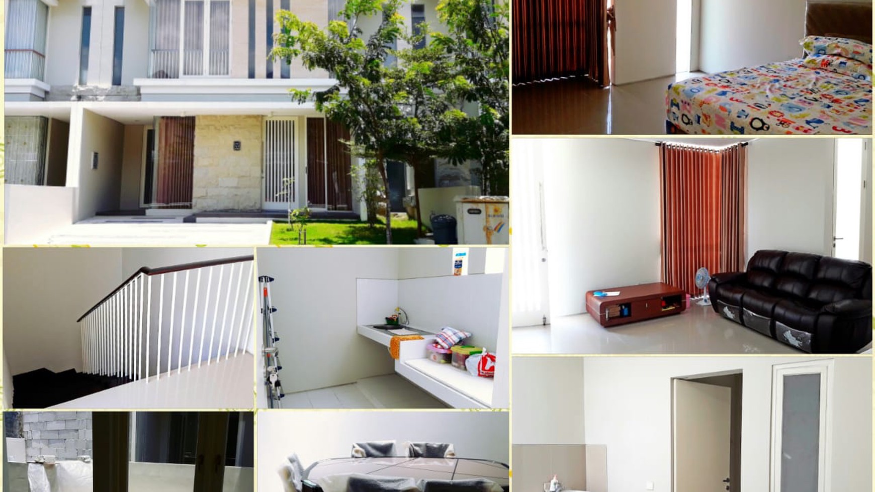 Rumah Greenlake Citraland Surabaya FULL FURNISHED SPESIAL 4+1 K.Tidur SHM Siap Huni dekat Pakuwon Mall