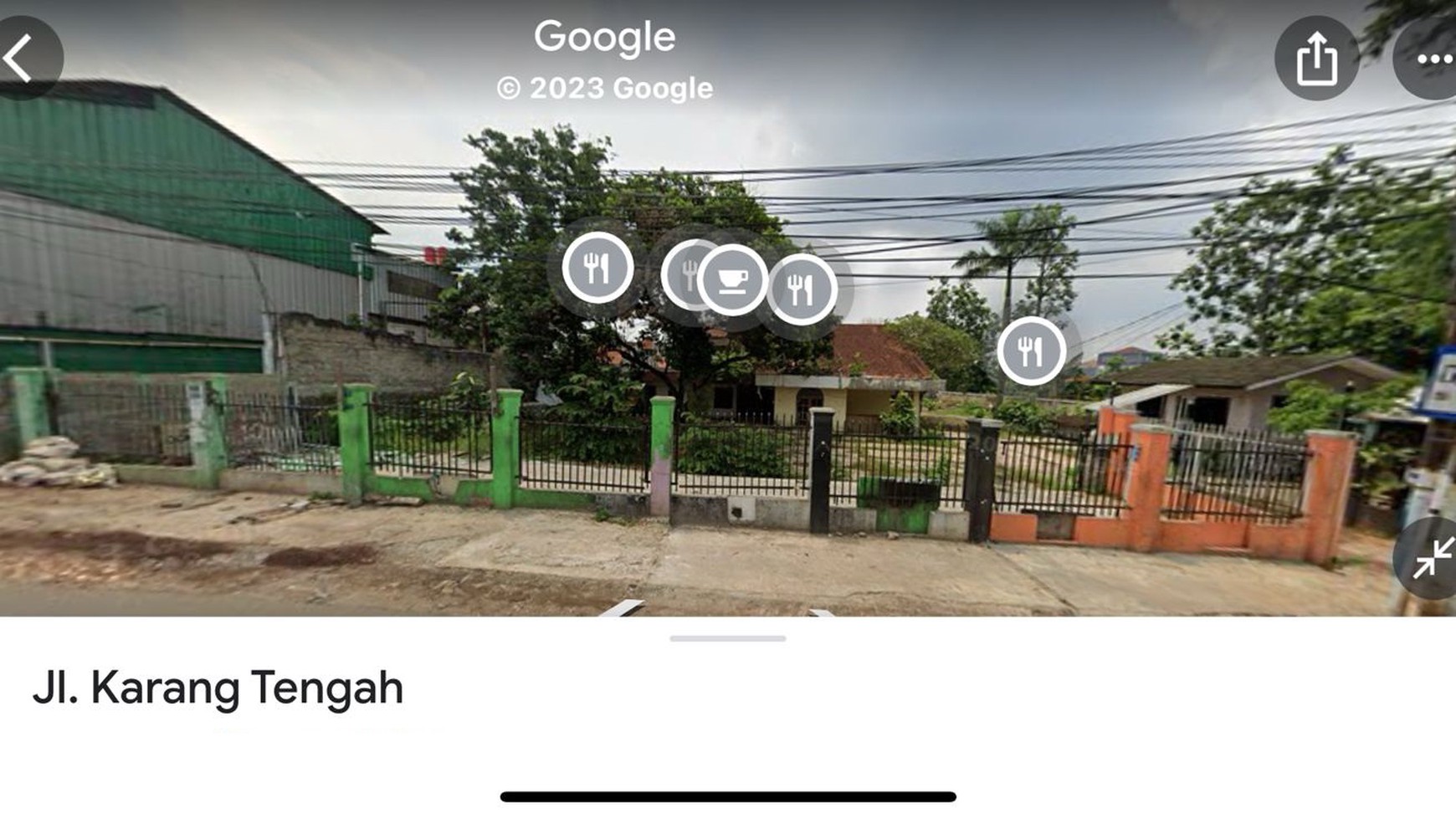 Kavling Siap Bangun Lokasi Strategis dan Kawasan Ramai @Karang Tengah, Cilandak