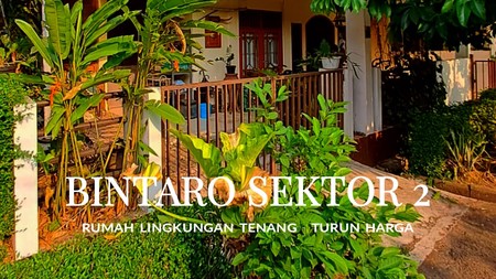 Rumah Siap Huni Area Bintaro Sektor 2