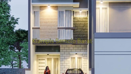 1162. Dijual Rumah Klampis Semolo Barat