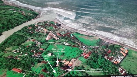 For Sale Freehold - Land 400 sqm for sale with Panoramic sea views in Selemadeg - Tabanan 