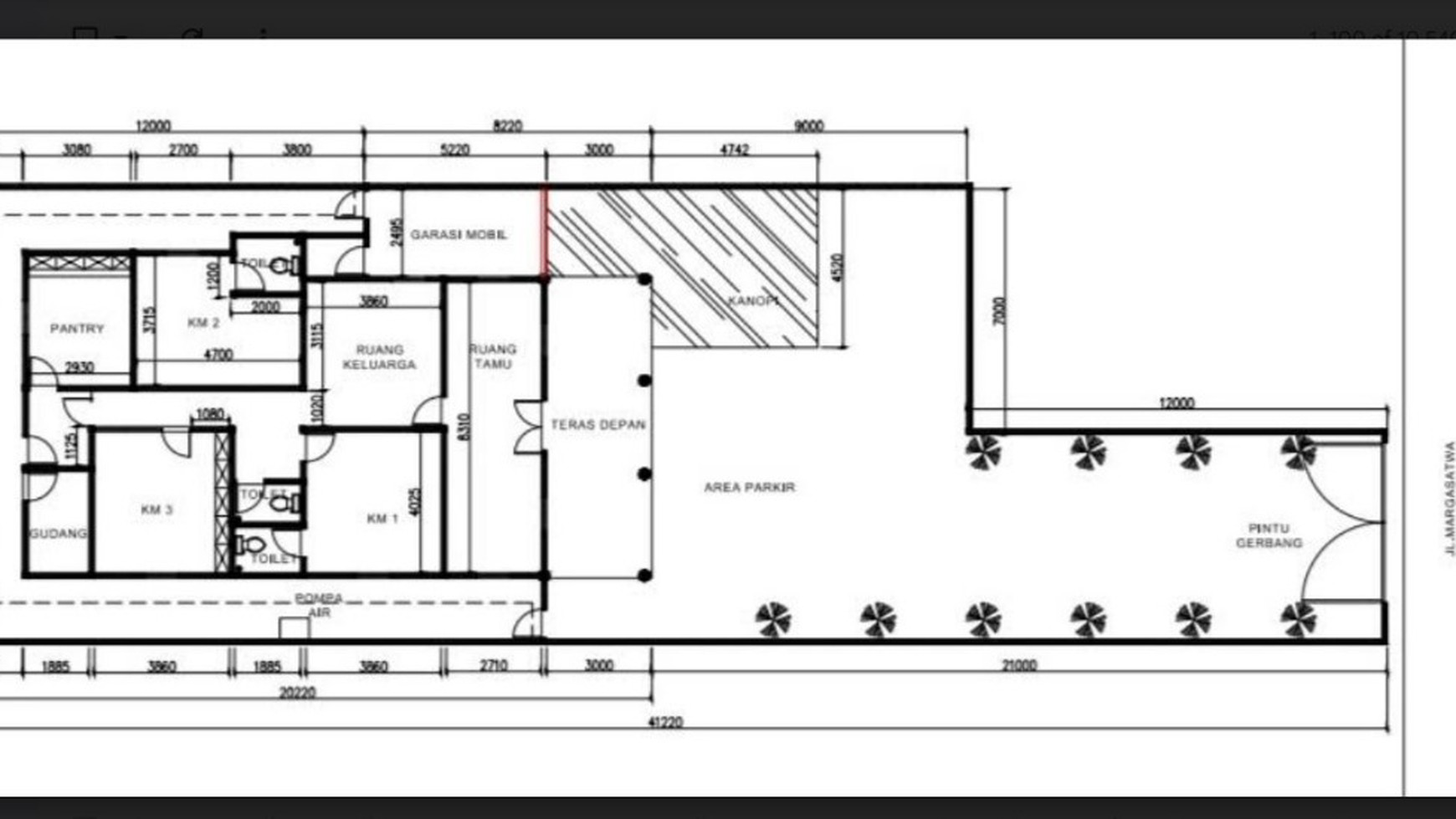 Dijual rumah ex kantor jl margastwa raya cilandak Jakarta Selatan