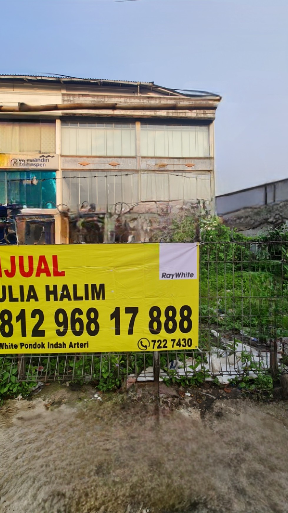 Dijual Ruko + Tanah Pondok Labu 