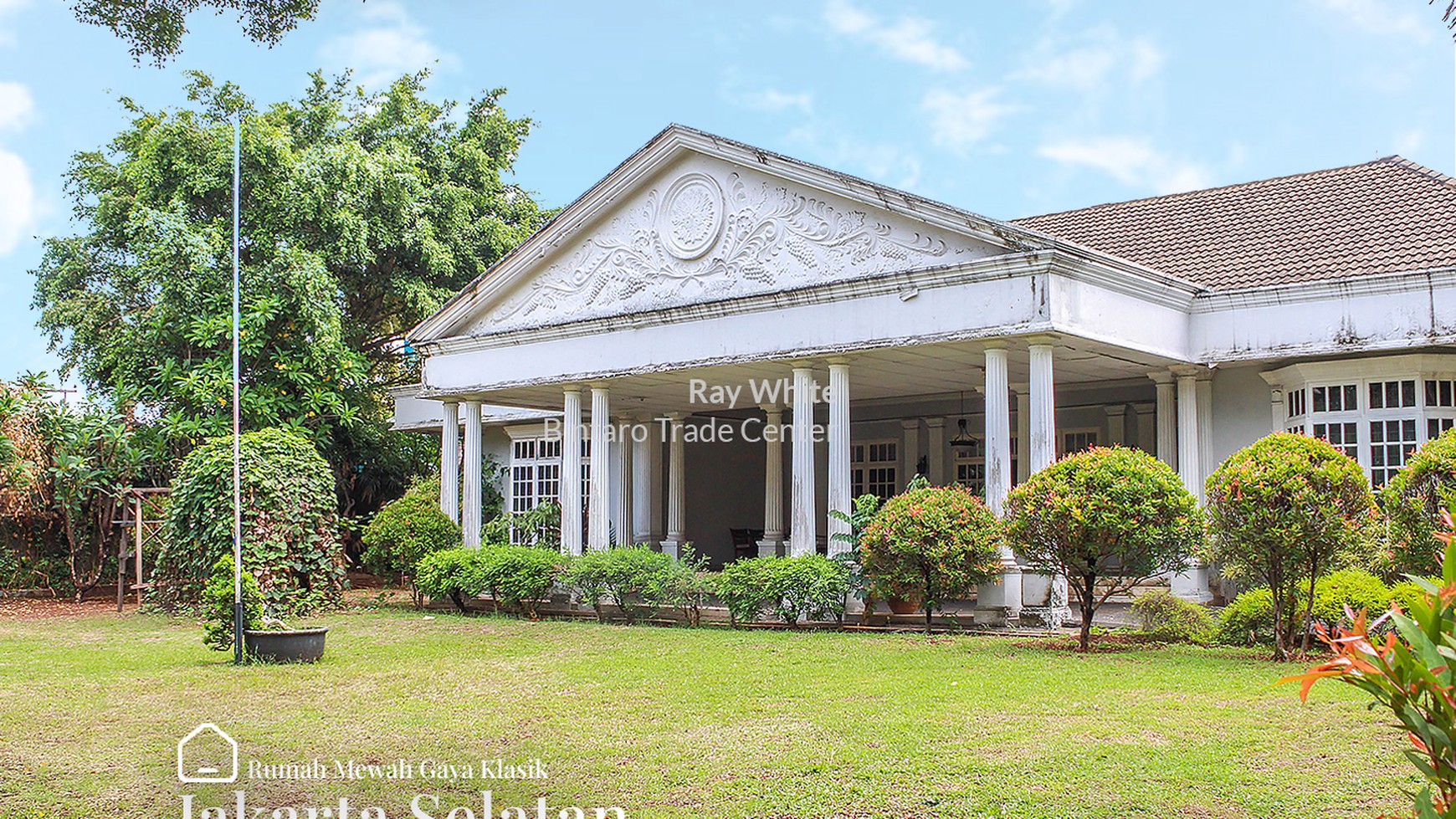 Rumah Tua dengan Bangunan Kokoh dan Lokasi Strategis @Pesanggrahan