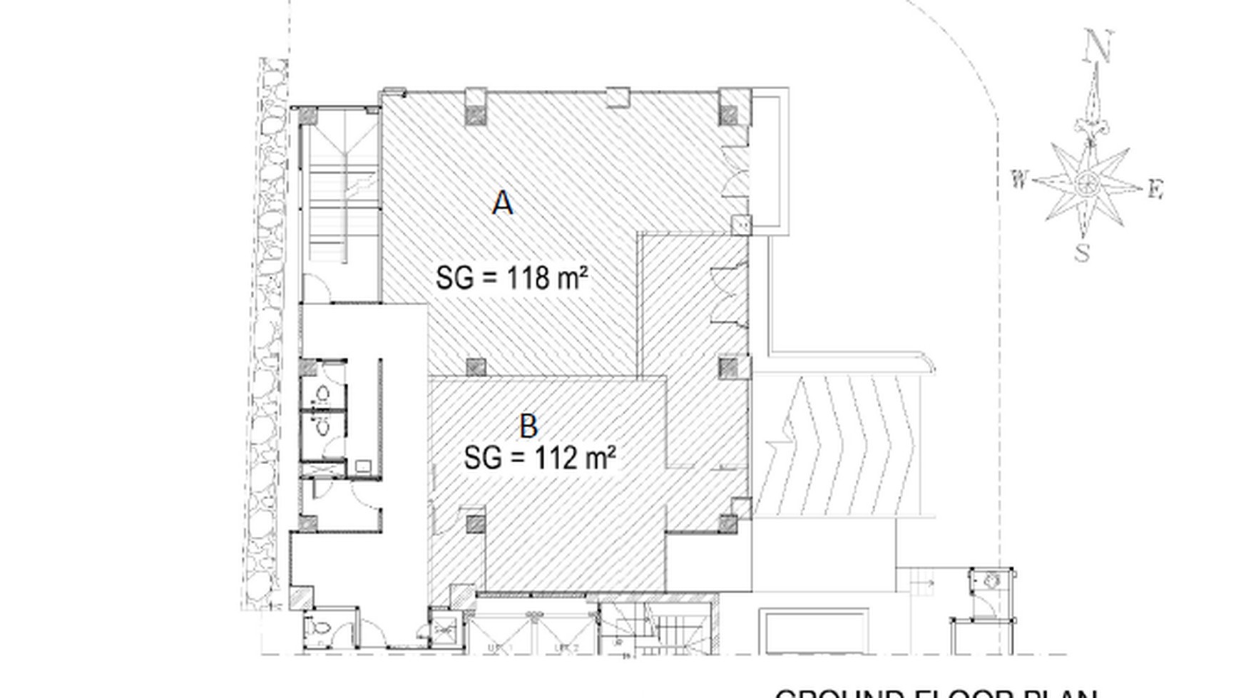 Gedung Kantor 3 Lantai + 2 Basement Di Kebayoran Baru Jakarta Selatan #AL