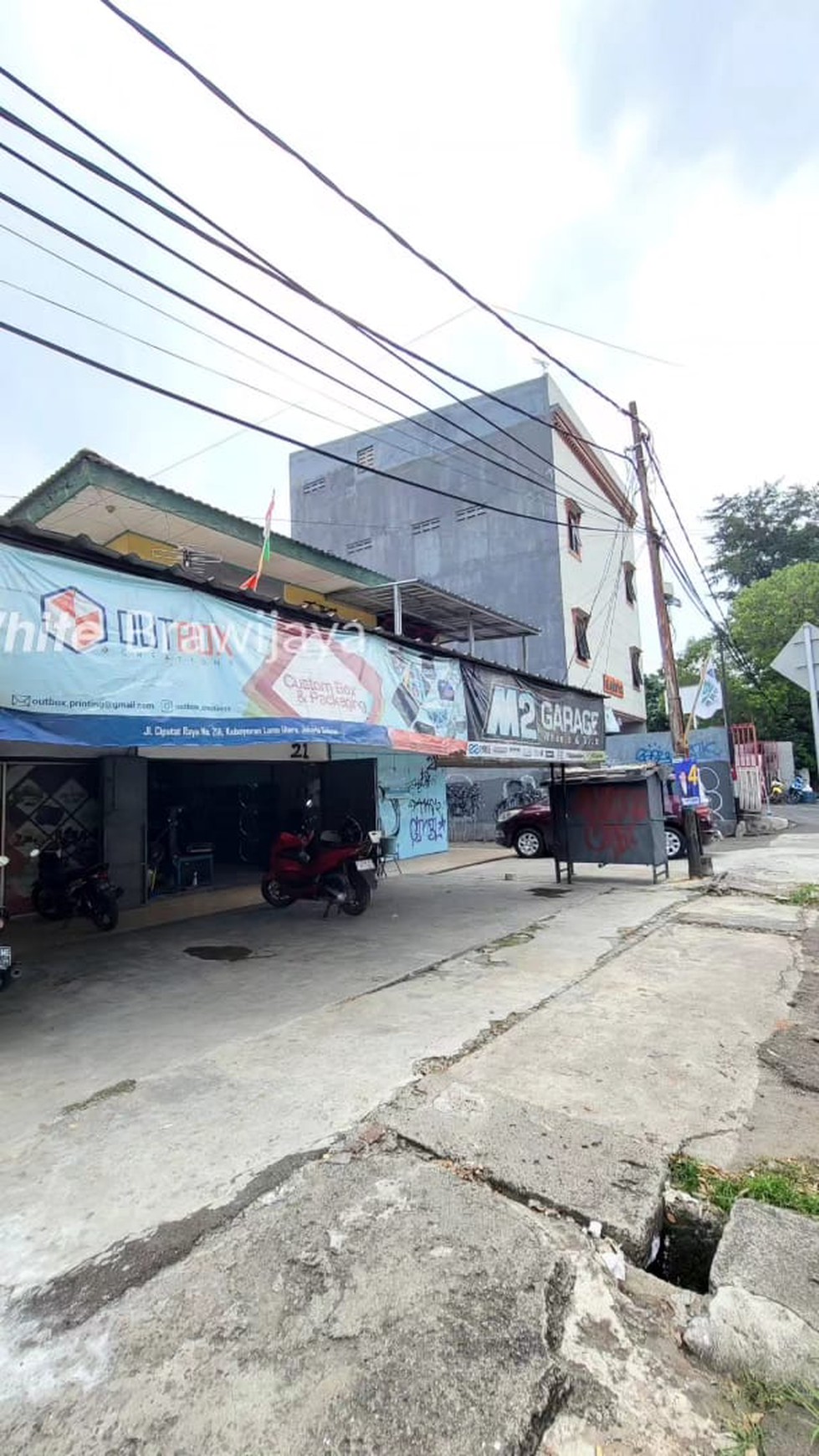 Tanah dan Bangunan Ruko Lokasi Sangat Strategis Area Kebayoran Lama