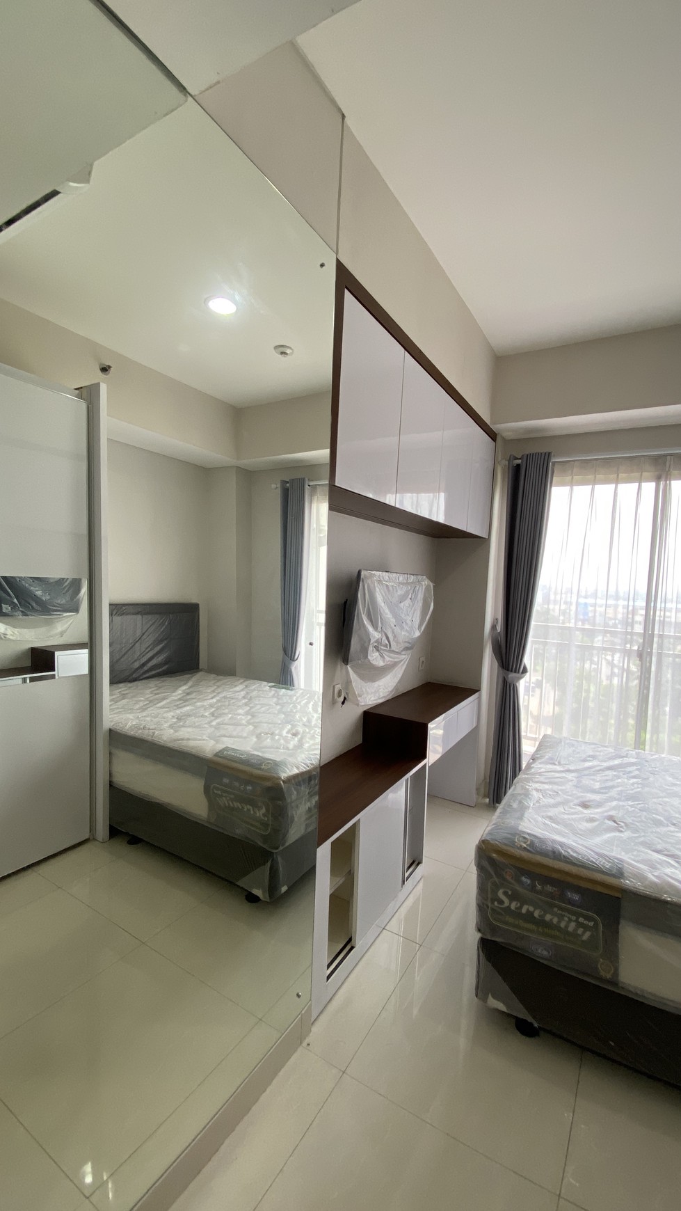 Apartemen siap Huni lt.6 Springwood Residence. Dekat akses tol dan dapat menjangkau mall Summarecon