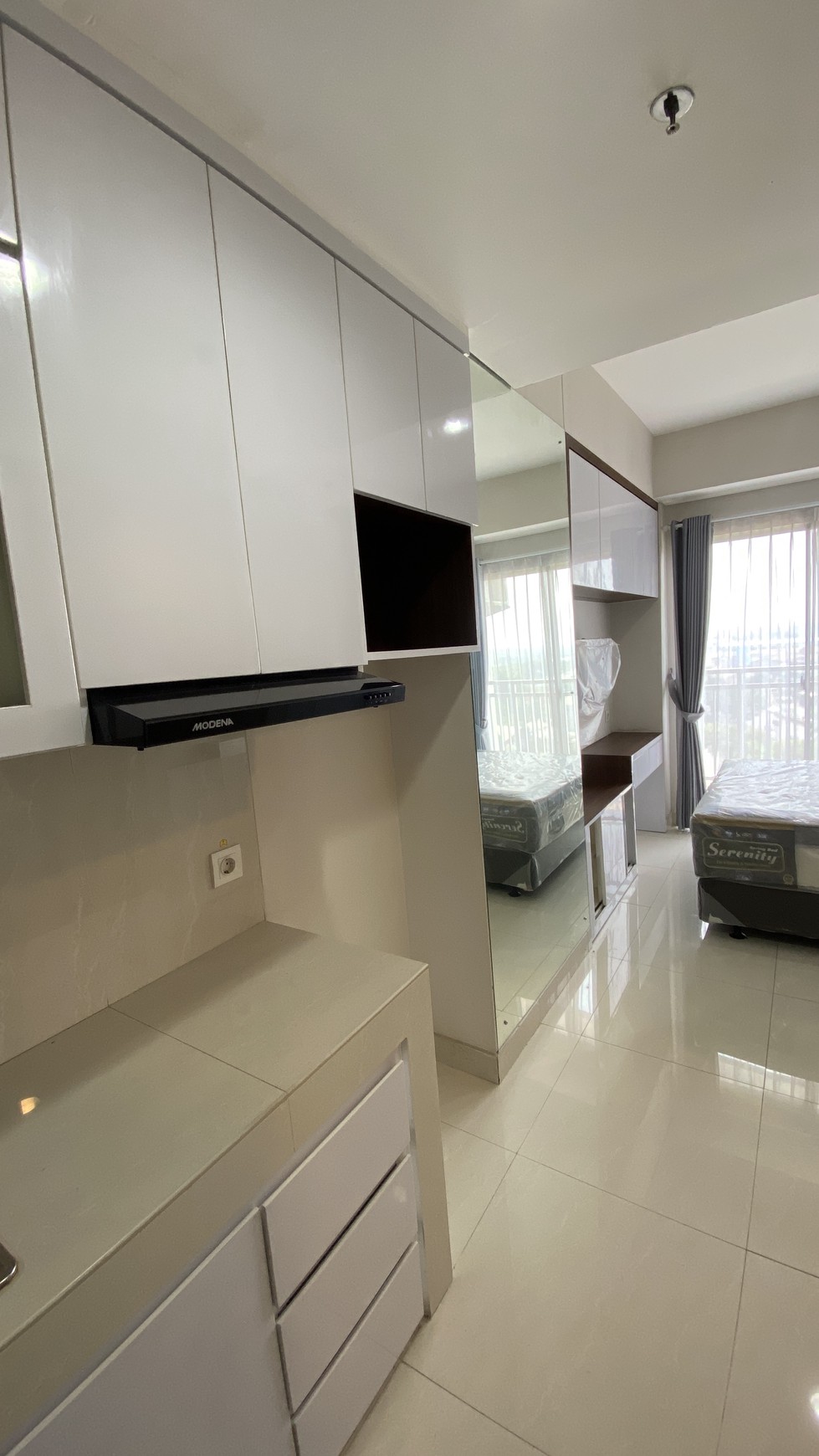 Apartemen siap Huni lt.6 Springwood Residence. Dekat akses tol dan dapat menjangkau mall Summarecon