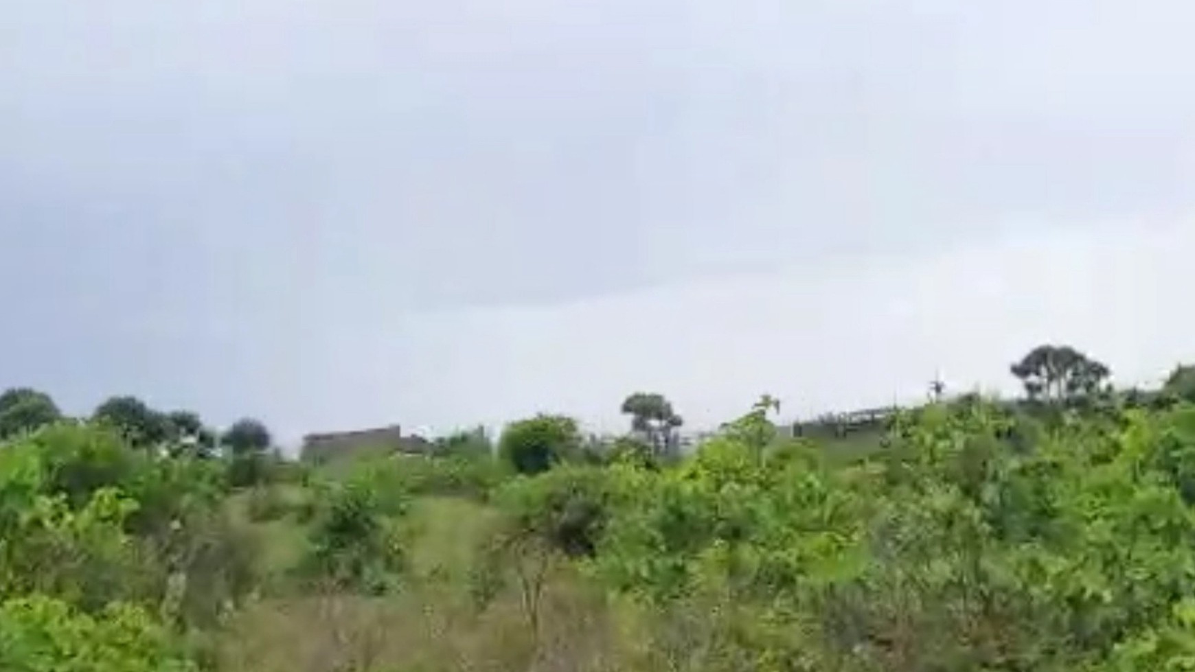 Tanah di jalan raya Binuangeun, Banten. Lokasi di pinggir pantai. Cocok usaha wisata.