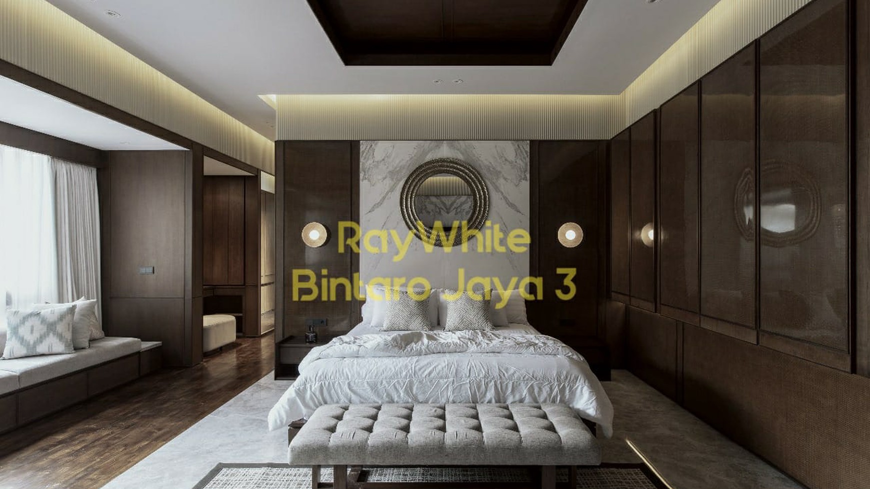 Rumah Luxury, Cantik, Full Furnished, dengan Private Swimming Pool di Bintaro Sektor 9