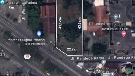 Dijual Tanah Zona Komersial Ringroad Utara Yogyakarta