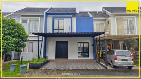 Rumah 2 Lantai di The Icon Verdant Ville BSD City Row Jalan Lebar Full Renovasi