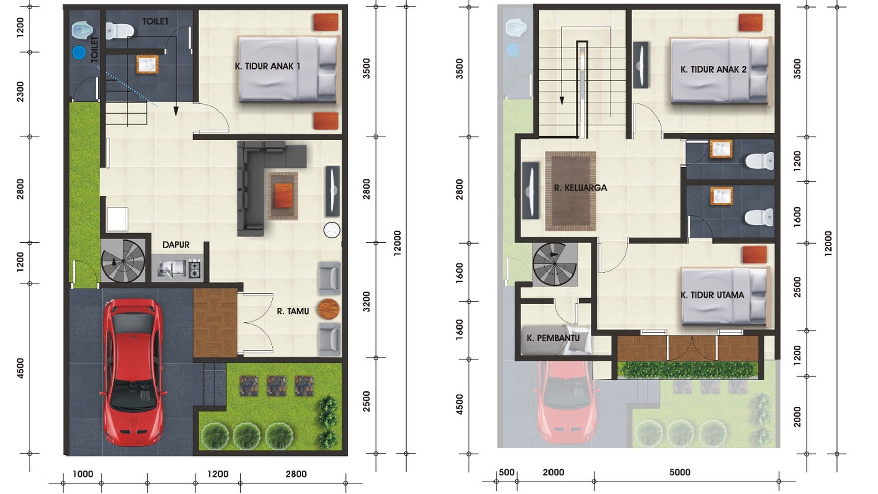 Rumah cluster baru di Pangkalan Jati Pdk Labu Jakarta Selatan...