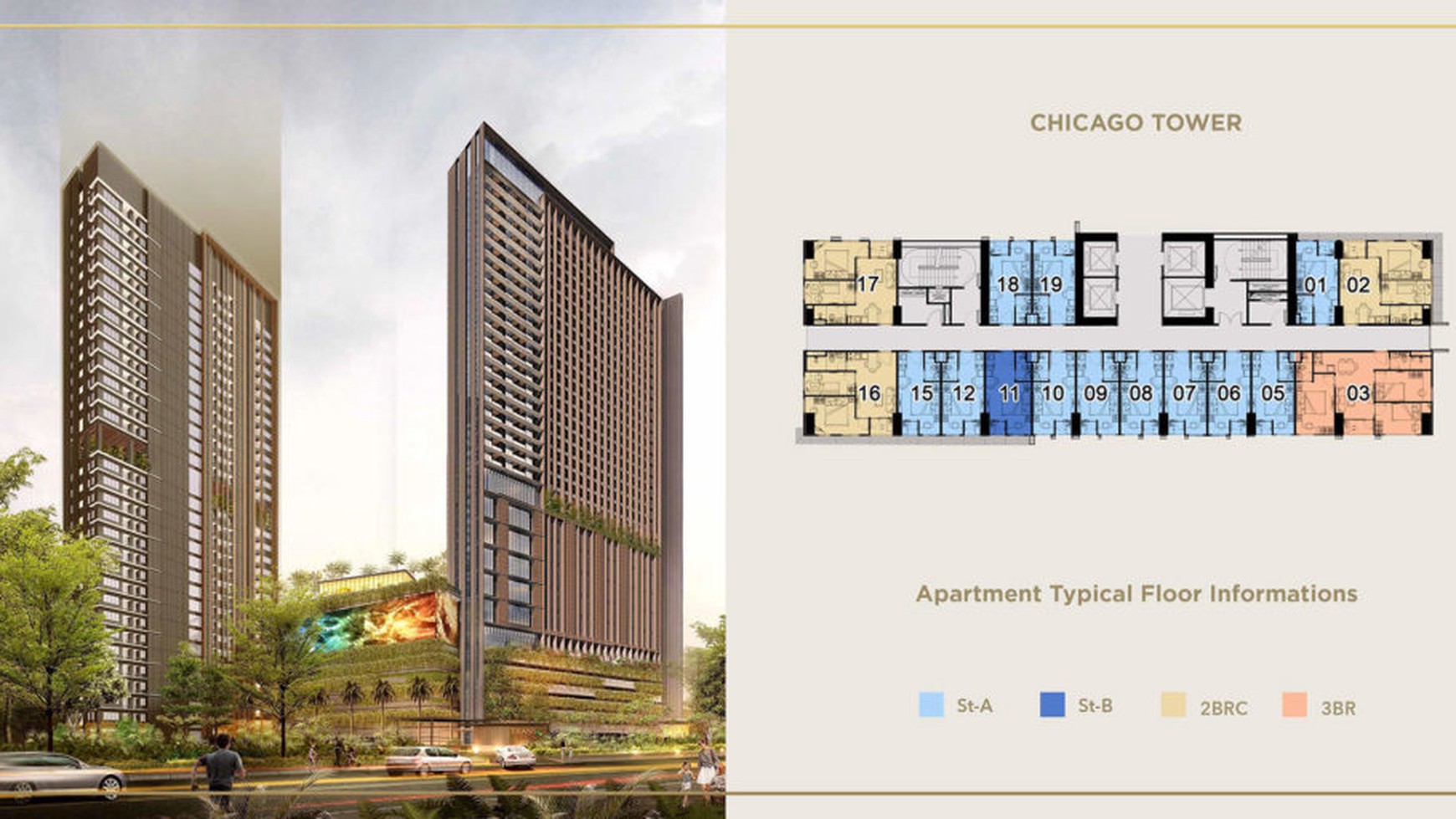 Apartemen Strategis di Kawasan Trans Park Bintaro, Tower Chicago, Bintaro Sektor 7